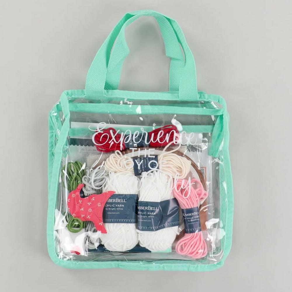 Kimberbell Punch Needle Plus Kit - Be My Gnomie Wood Oval Frame - Sewingmachinesplus.com