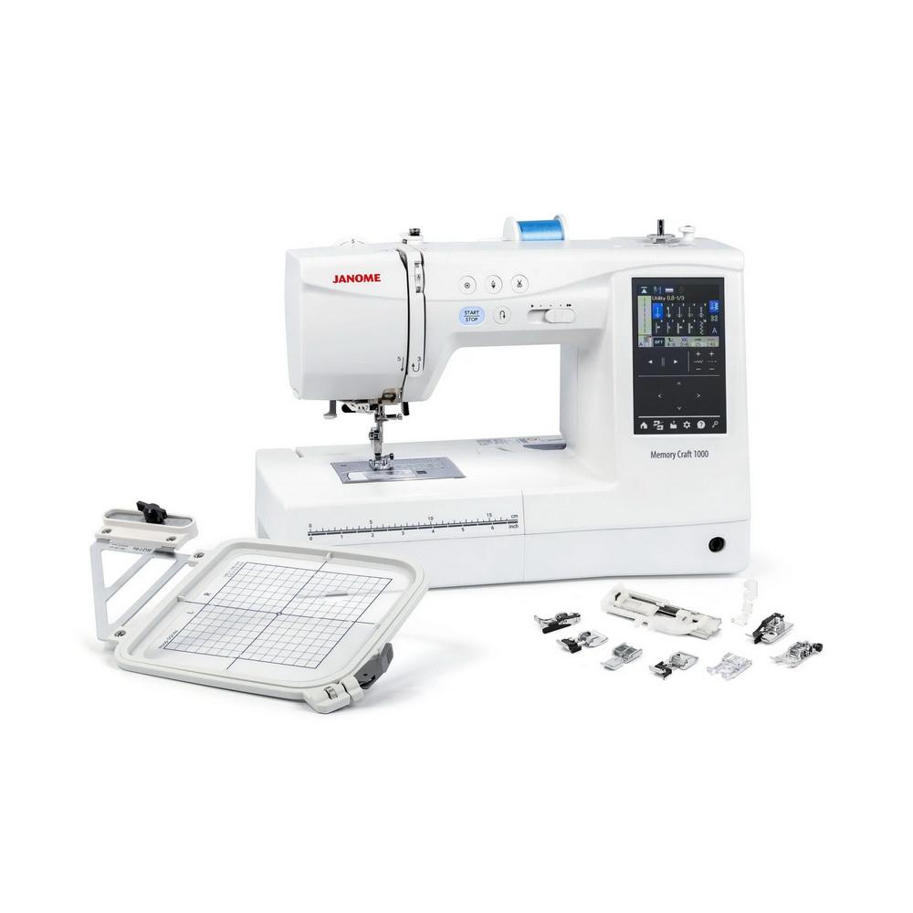 Janome Memory Craft 1000 Sewing and Embroidery Machine