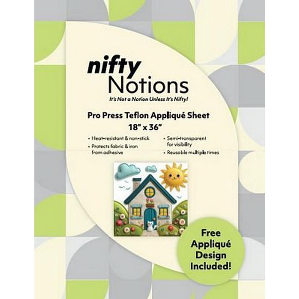 The Nifty Pro Press Teflon Applique Sheet 18 x 36