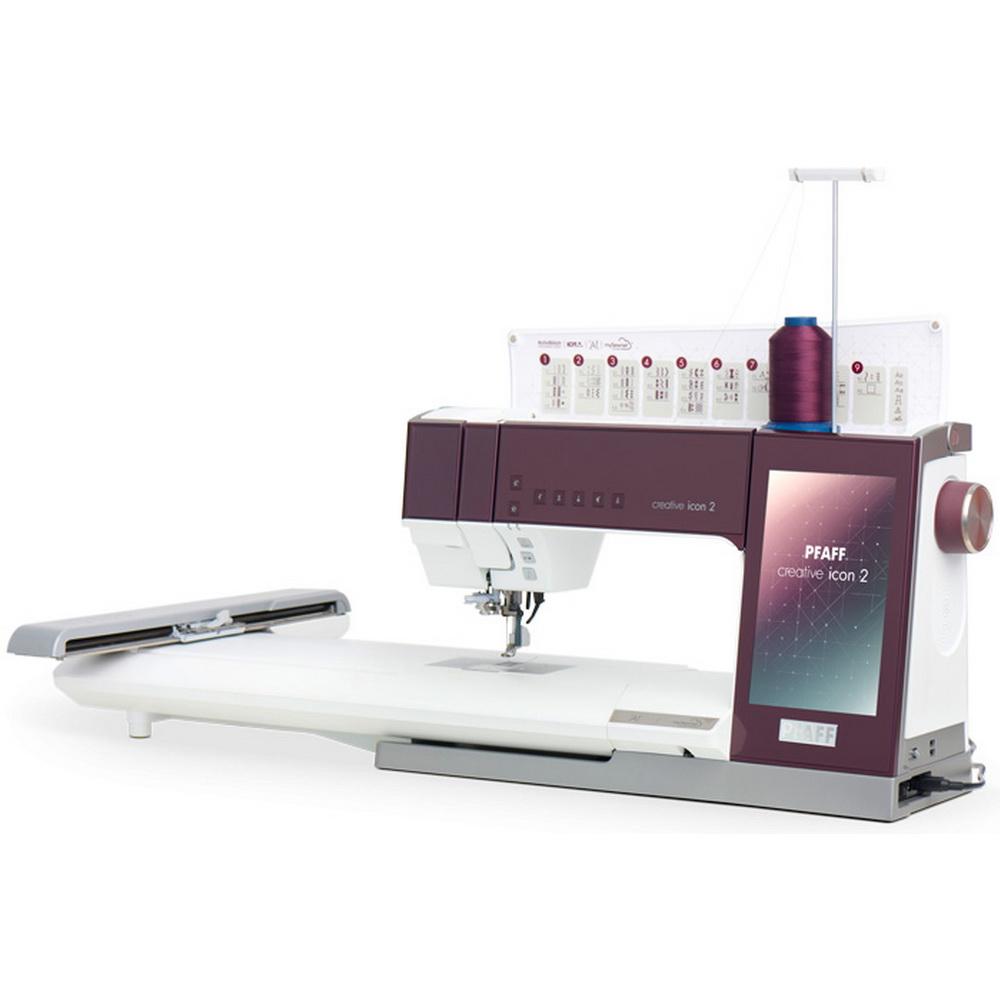 Pfaff Creative Icon 2 Sewing and Embroidery Machine - Purple Aurora - Sewingmachinesplus.com