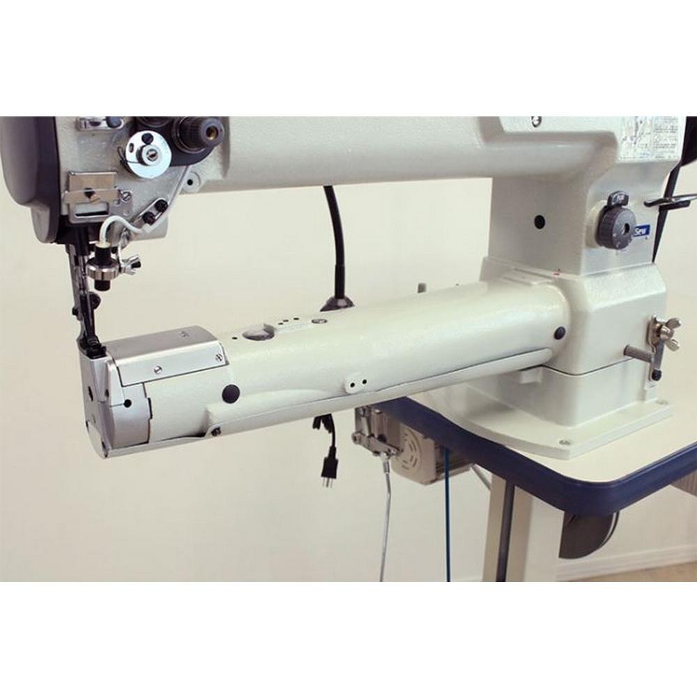 Techsew 4800 - 18 Long Arm Cylinder Walking Foot Industrial Sewing Machine - Sewingmachinesplus.com