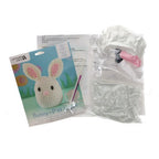Leisure Arts Crochet Pudgies Kit - Bunny - Sewingmachinesplus.com