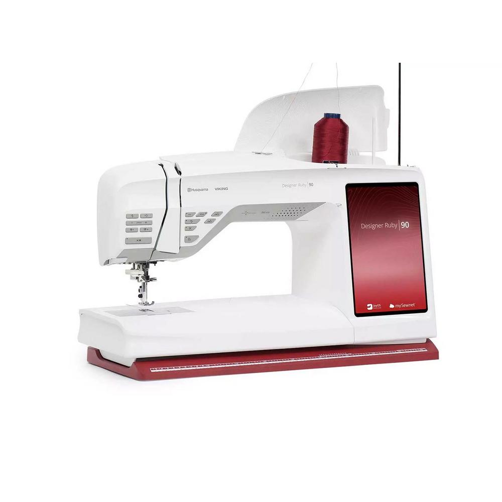 Husqvarna Viking Designer Ruby 90 Sewing & Embroidery Machine - Sewingmachinesplus.com