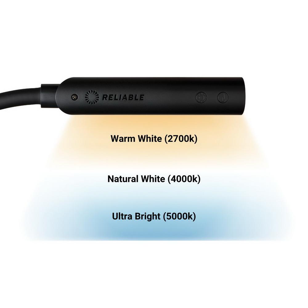 UberLight Flex Led Task Light, USB with Base, Black - Sewingmachinesplus.com