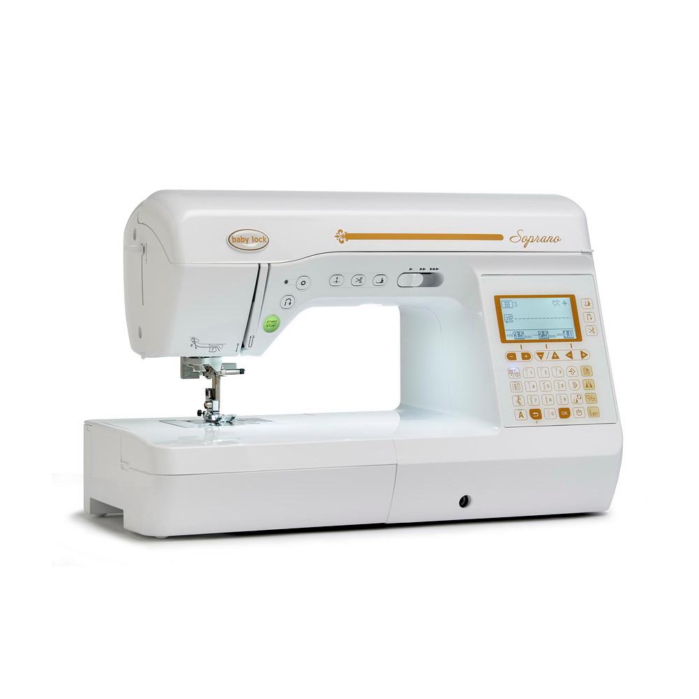 Baby Lock Soprano Sewing Machine (OPEN BOX MODEL) - Sewingmachinesplus.com