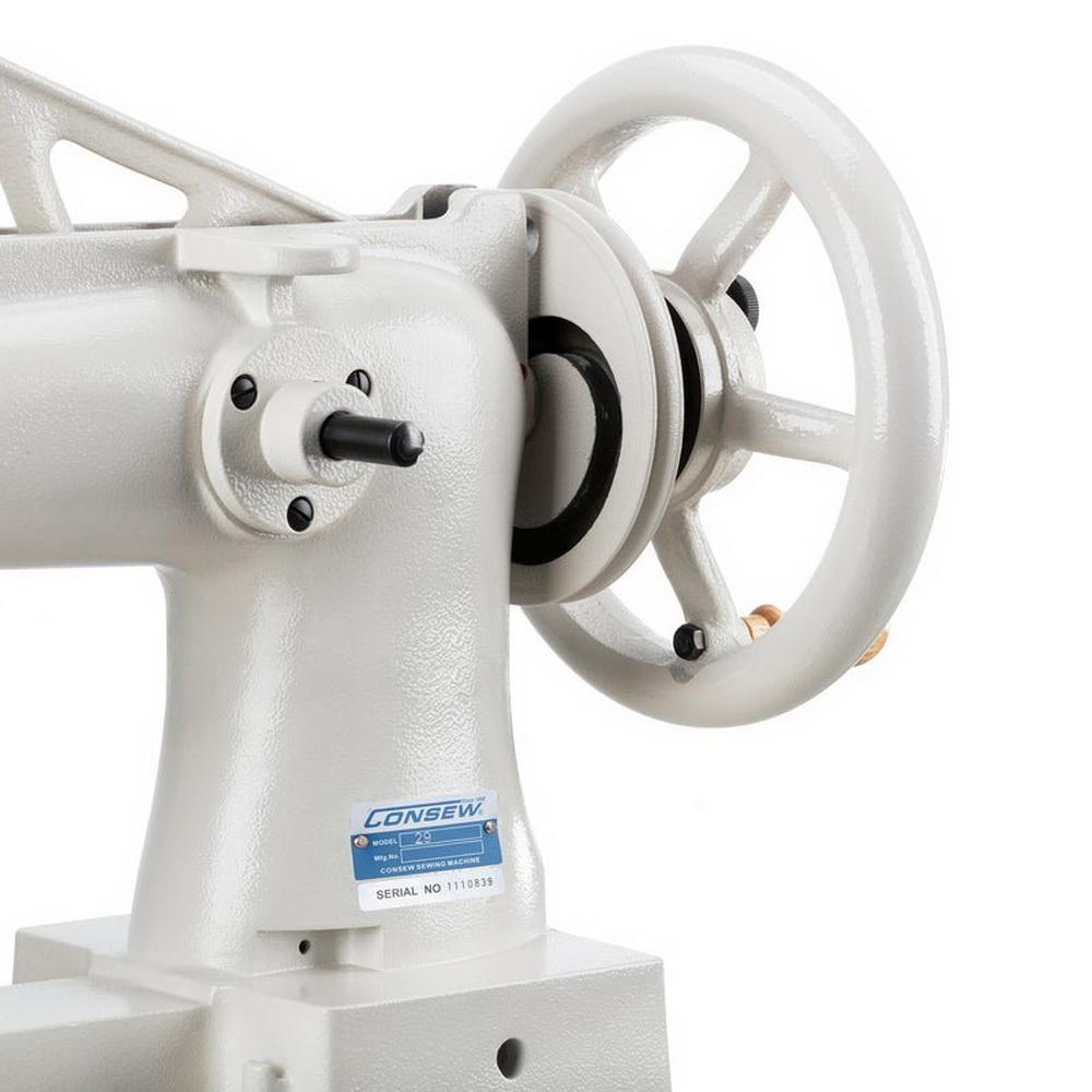 Consew 29 Single Needle, 12in or 18in Cylinder Arm, Shoe Repair and Mending, Lockstitch Machine - Sewingmachinesplus.com