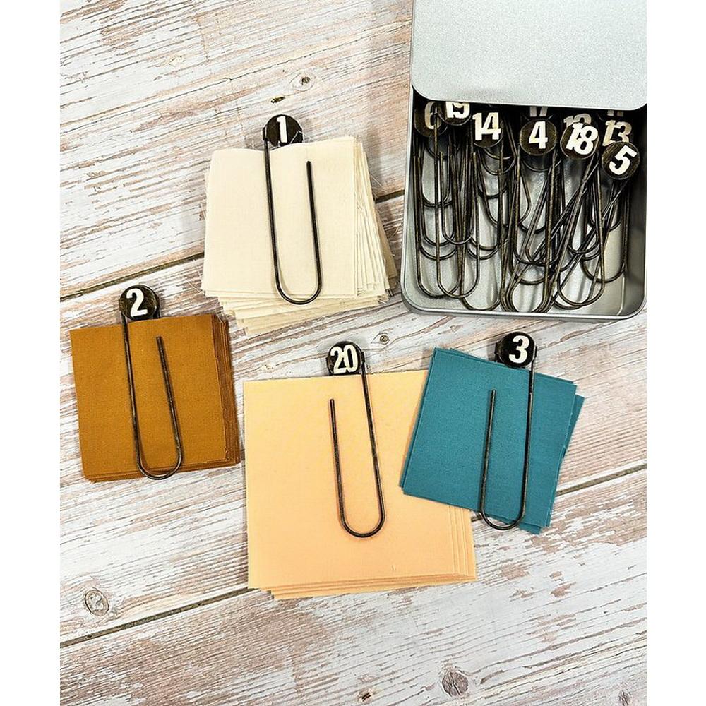Seams Sew Me Jumbo Number Clips 1 - 20 for Fabric Labeling Rows - Sewingmachinesplus.com