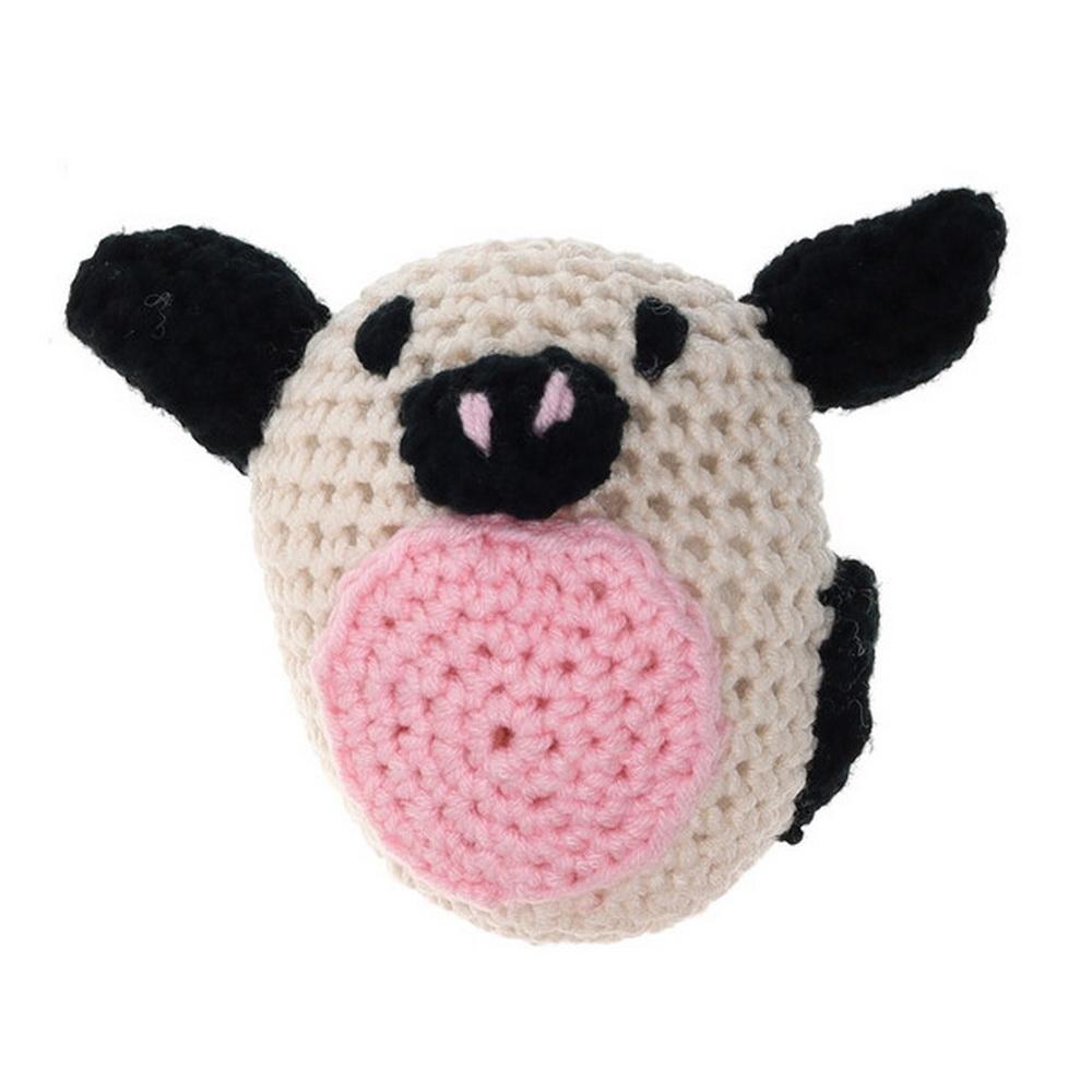 Leisure Arts Crochet Pudgies Kit - Cow - Sewingmachinesplus.com