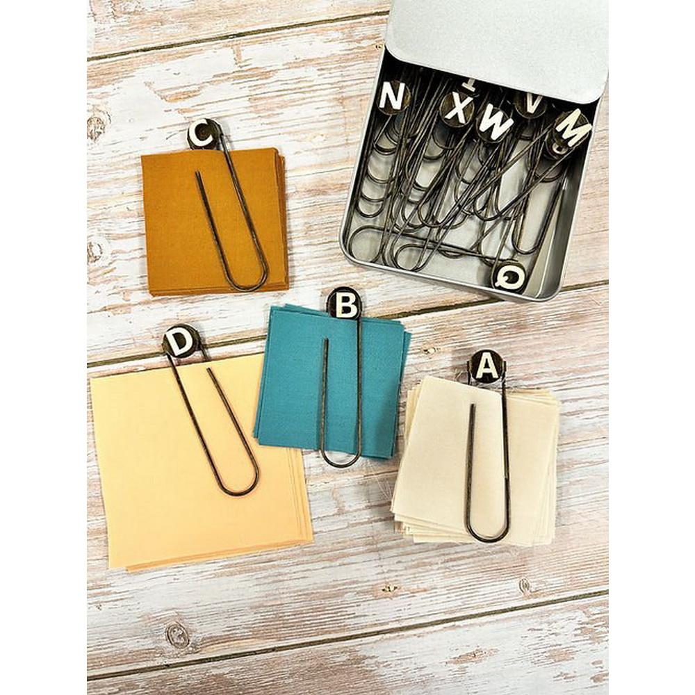 Seams Sew Me Jumbo Alphabet Clips Letters A - Z for Fabric Labeling - Sewingmachinesplus.com