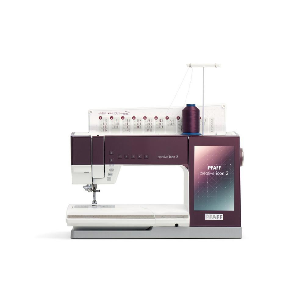 Pfaff Creative Icon 2 Sewing and Embroidery Machine - Purple Aurora - Sewingmachinesplus.com