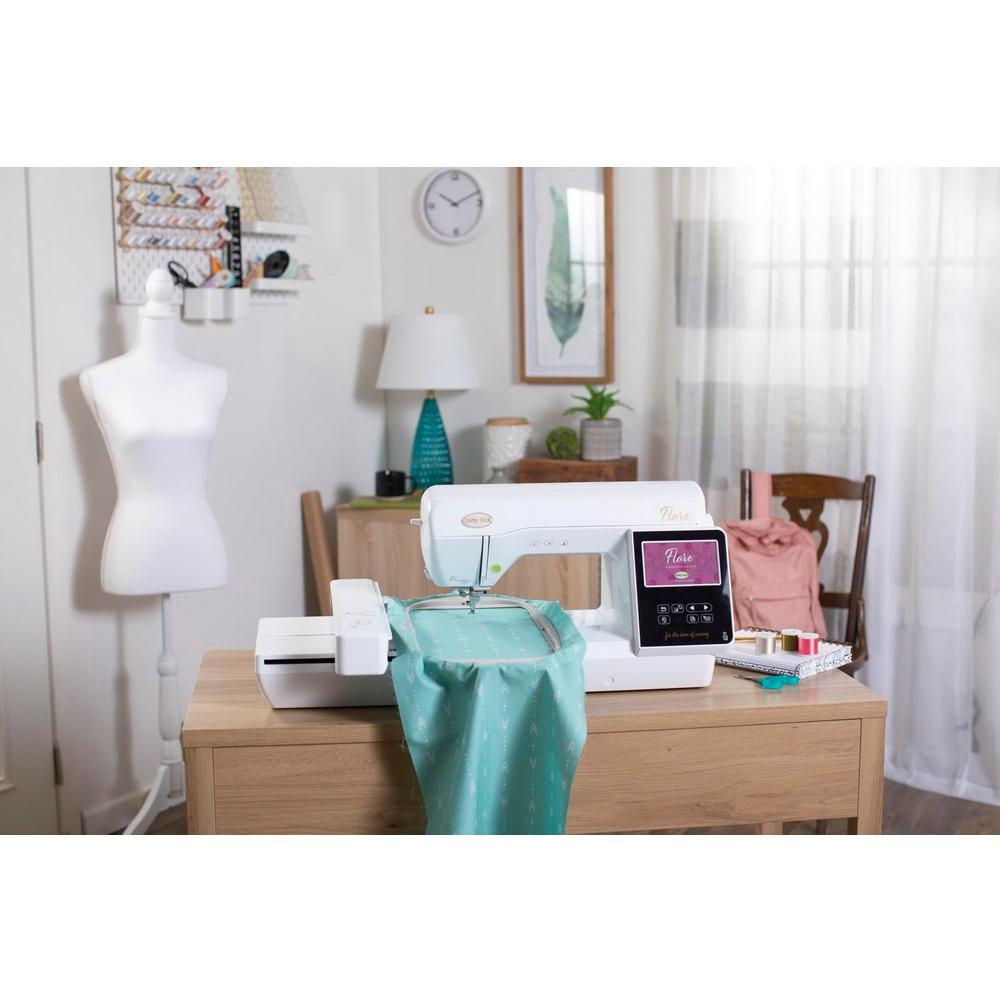 Baby Lock Flare Single Needle Embroidery Machine (OPEN BOX MODEL) - Sewingmachinesplus.com