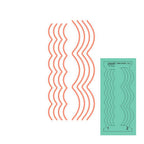 Westalee Design Wave Templates 3pc Set - Sewingmachinesplus.com