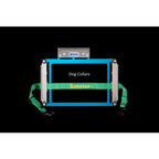 EZ Name Frame 5X7 for all Brother/Baby Lock Single Needle Flat Bed Machines with a slide - in adaptor EZ Frame Blue Adaptor Arms - Sewingmachinesplus.com