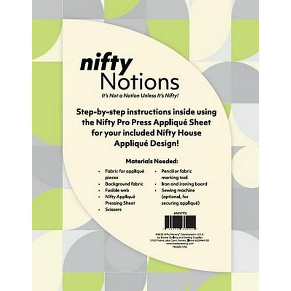The Nifty Pro Press Teflon Applique Sheet 18 x 36