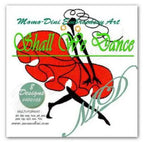 Embroidery designs Shall We Dance by Momo-Dini, red-dress dancer motif, 0400105.