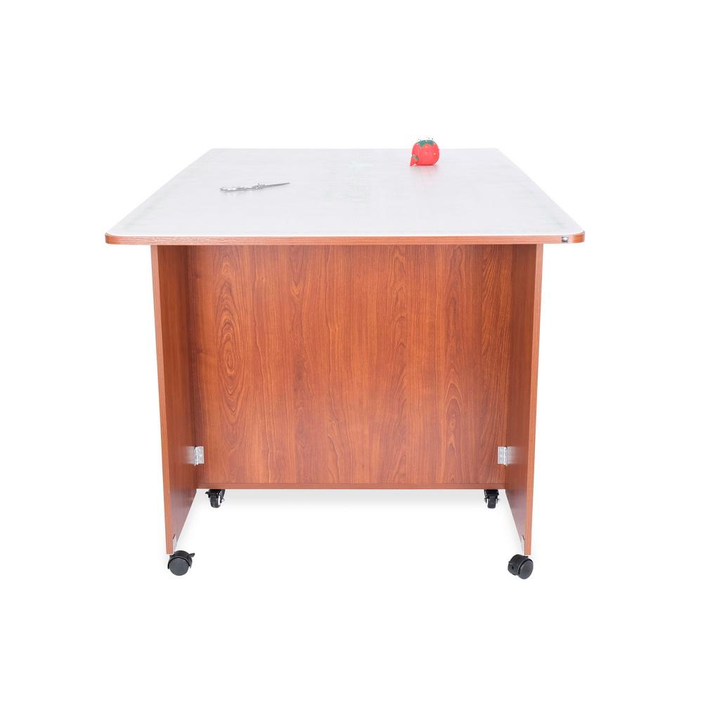 Kangaroo Sewing Furniture Kookaburra, Kangaroo and Joey II Bundle Cabinet Set (Teak) - Sewingmachinesplus.com