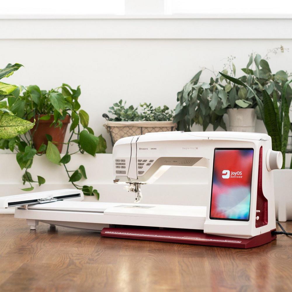 Husqvarna Viking Designer Ruby 90 Sewing & Embroidery Machine - Sewingmachinesplus.com