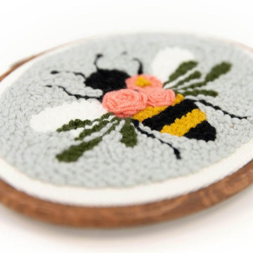 Kimberbell Bloomin Bee – Punch Needle Plus Kit - Sewingmachinesplus.com