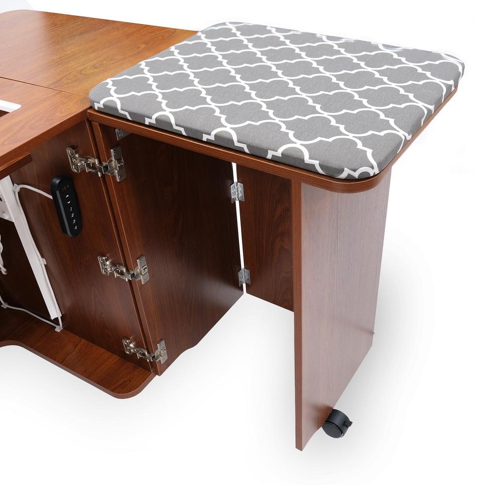 Kangaroo Sewing Sydney Cabinet with Electric Lift , Multiple Finishes