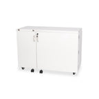 Kangaroo Sewing Furniture Wallaby II Studio Wallaby Air Lift and Dingo II Sewing Cabinet Set WHITE (WS-WHT)