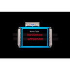 EZ Name Frame 5X7 for all Brother/Baby Lock Single Needle Flat Bed Machines with a slide - in adaptor EZ Frame Blue Adaptor Arms - Sewingmachinesplus.com