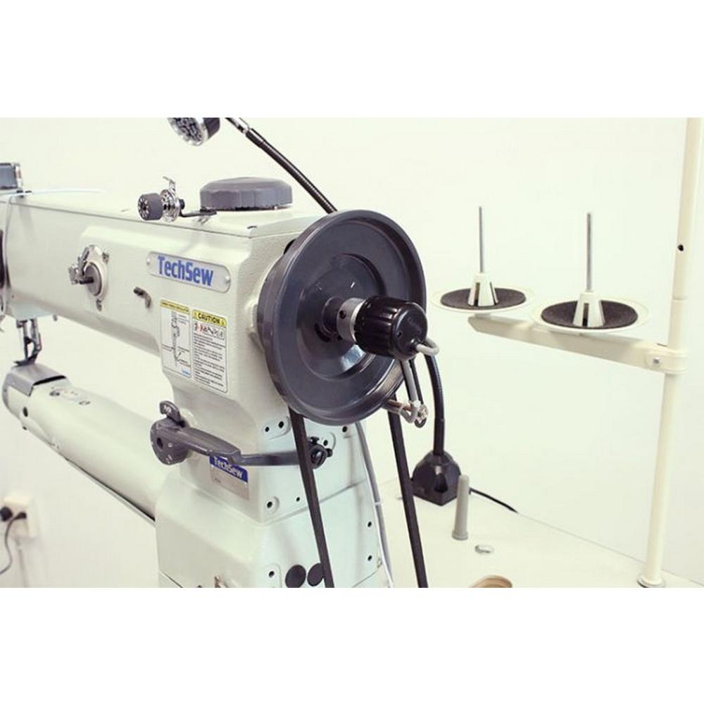 Techsew 4800 - 18 Long Arm Cylinder Walking Foot Industrial Sewing Machine - Sewingmachinesplus.com