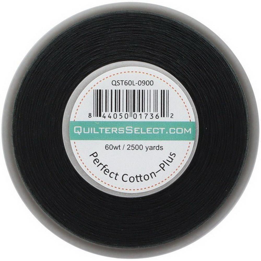 Quilters Select Perfect Cotton Plus Thread 60 Weight 2500 Yard Spool - White QST60L-0800