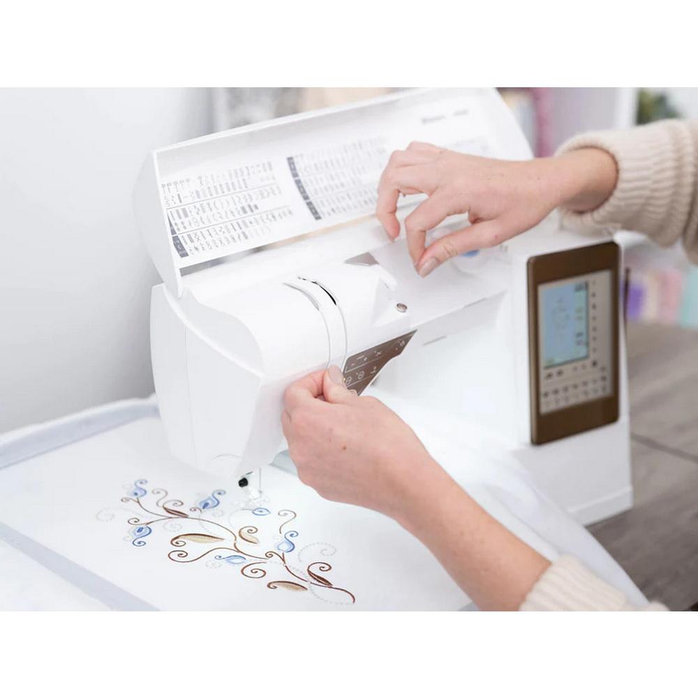 Husqvarna Viking Designer Topaz 50 Sewing and Embroidery Machine FACTORY SERVICED - Sewingmachinesplus.com