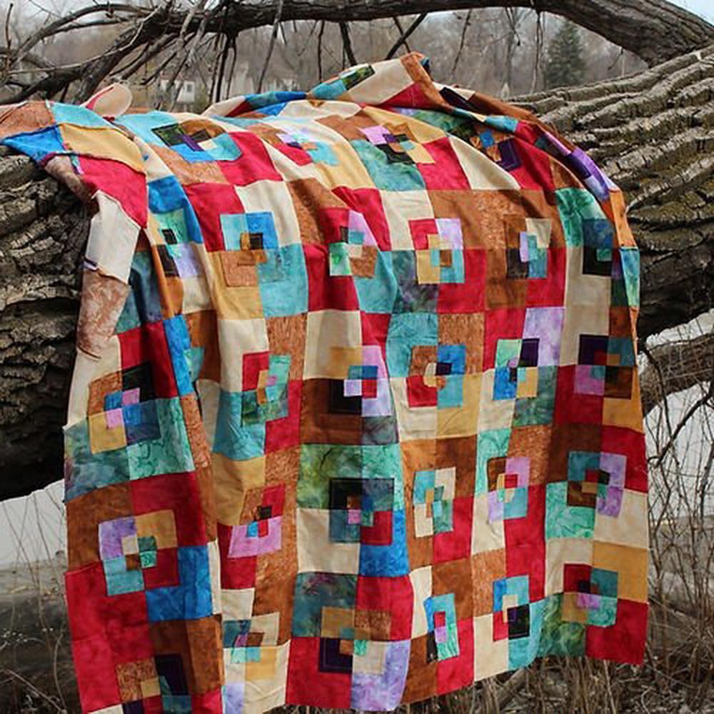 Seams Sew Me Quilt Pattern - Fray Boxes - Sewingmachinesplus.com