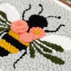 Kimberbell Bloomin Bee – Punch Needle Plus Kit - Sewingmachinesplus.com