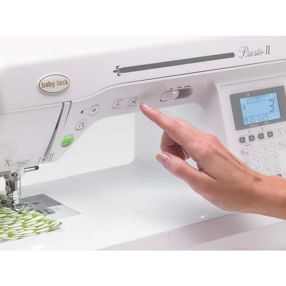 Baby Lock Presto II Quilting and Sewing (BLMPR2) Machine (OPEN BOX MODEL) - Sewingmachinesplus.com