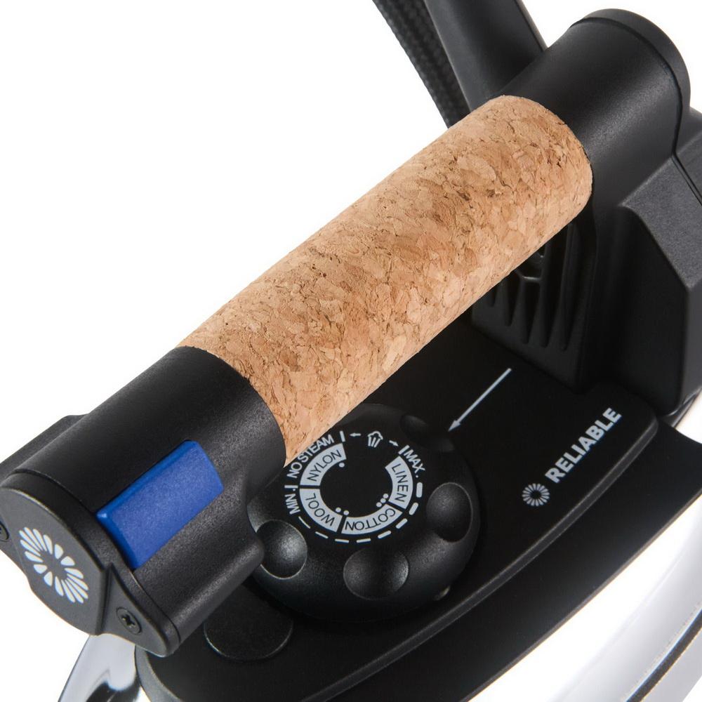 Reliable 4100IR Professional Steam Iron 7 Long Steam Hose, 120V with ISO Steam Technology - Sewingmachinesplus.com