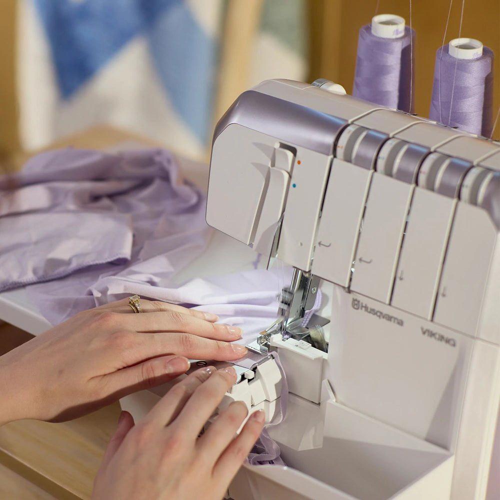 HUSQVARNA VIKING AMBER S300 Overlock Machine - Sewingmachinesplus.com