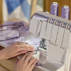 HUSQVARNA VIKING AMBER S300 Overlock Machine - Sewingmachinesplus.com