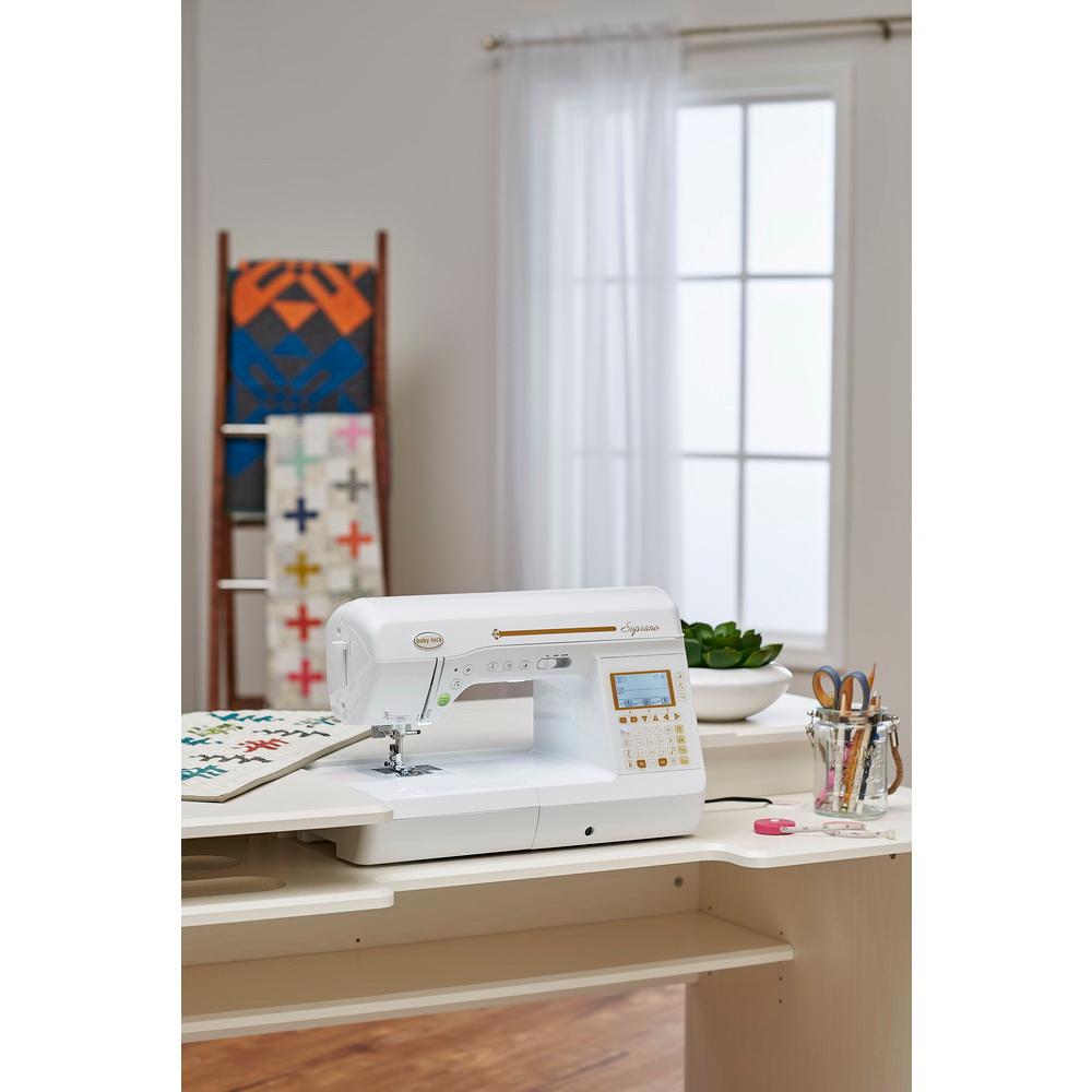 Baby Lock Soprano Sewing Machine (OPEN BOX MODEL) - Sewingmachinesplus.com