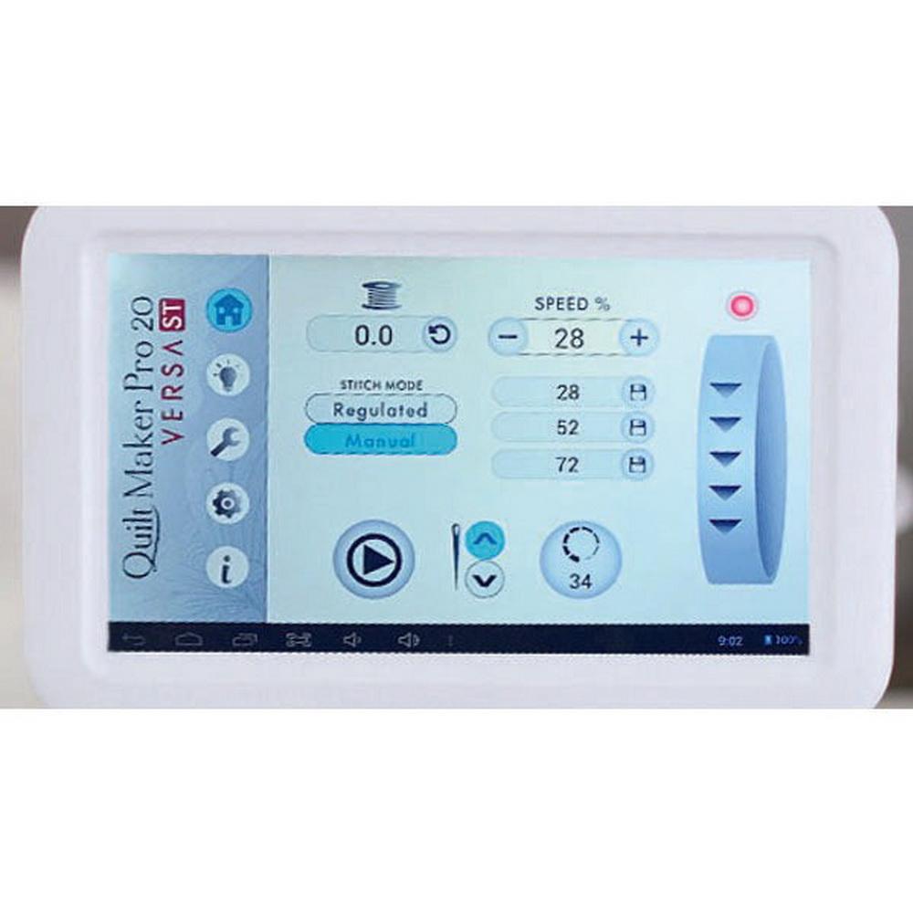Janome Quilt Maker Pro 20 Versa Longarm Sit Down Quilting Machine - Sewingmachinesplus.com