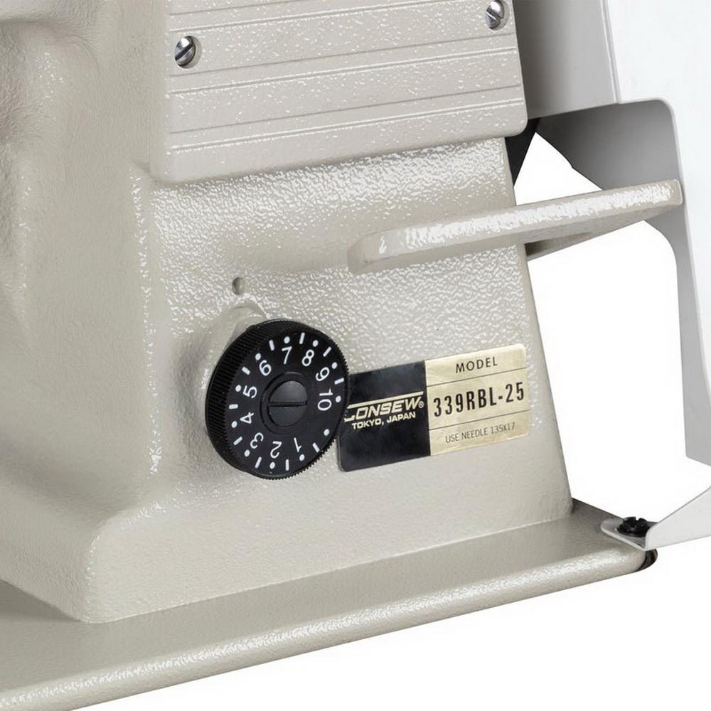 Consew 339RBL-25 with Assembled Table and Servo Motor