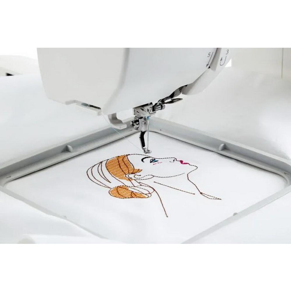 Janome Memory Craft 100E Embroidery Machine - Sewingmachinesplus.com