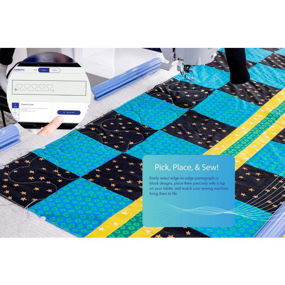 QuiltMotion X Foundations for Domestic Machines
