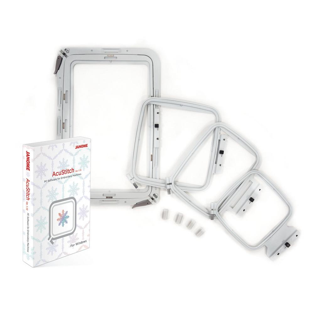 Janome Memory Craft 500E Embroidery Machine (OPEN BOX MODEL) - Sewingmachinesplus.com