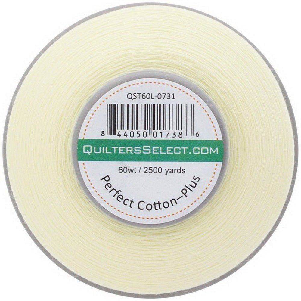 Quilters Select Perfect Cotton Plus Thread 60 Weight 2500 Yard Spool - Shale QST60L0731 - Sewingmachinesplus.com