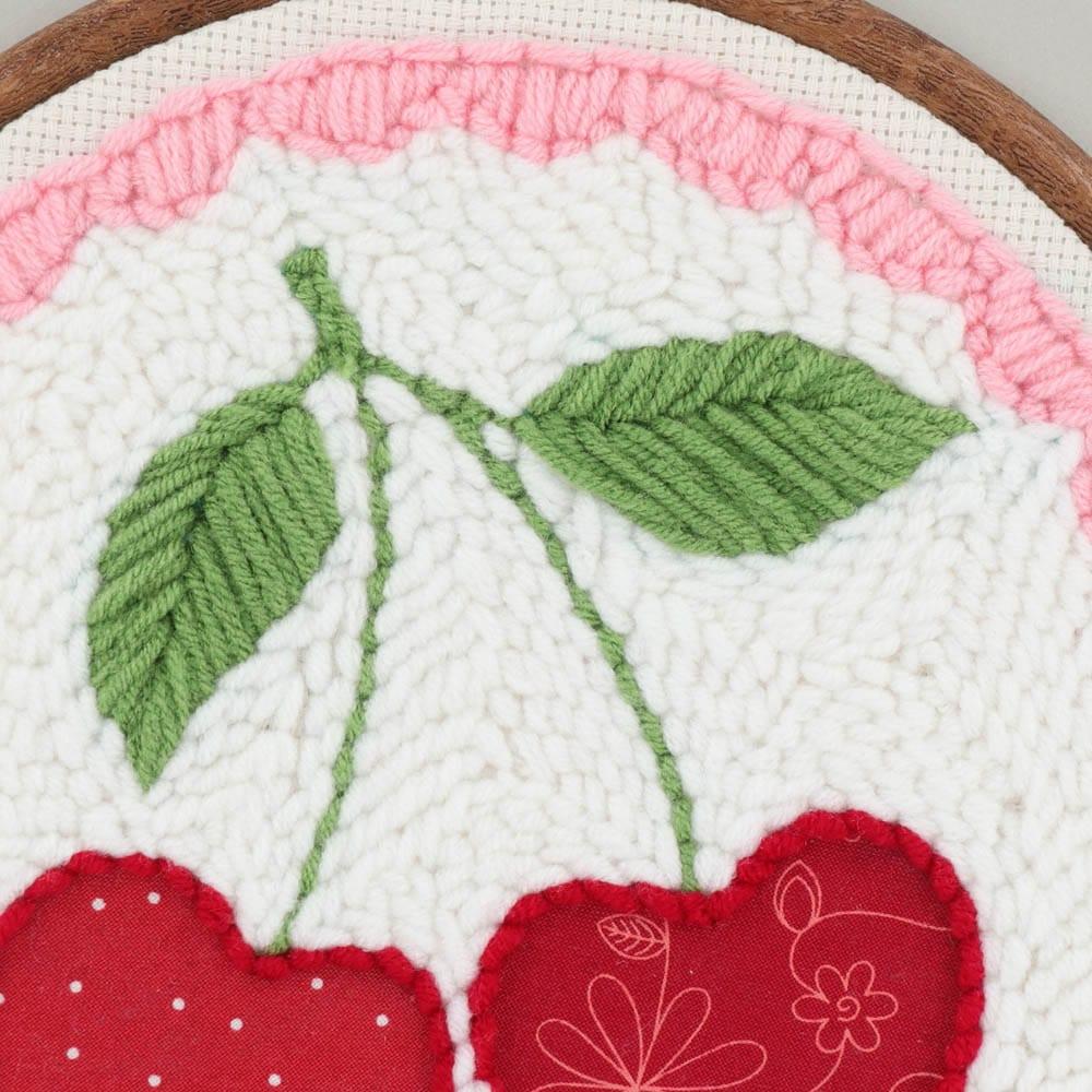 Kimberbell Punch Needle Plus Kit - Life is Cherry Sweet - Sewingmachinesplus.com