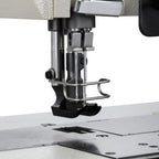 Consew 328RB-2 High Speed, Two Needle, Angular Stitching (Split Needle Bar), Drop Feed, Needle Feed, Walking Foot, Lockstitch Machine