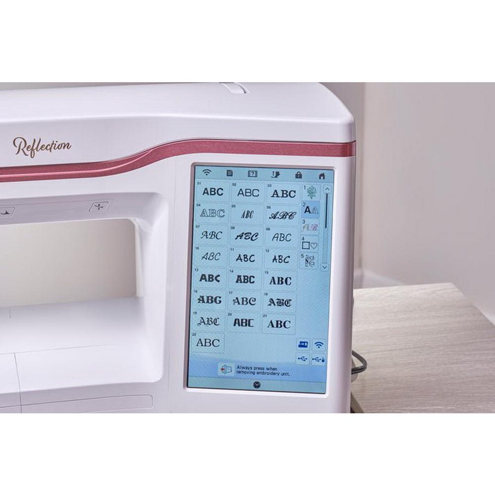 Baby Lock Reflection Embroidery Machine (OPEN BOX MODEL) - Sewingmachinesplus.com