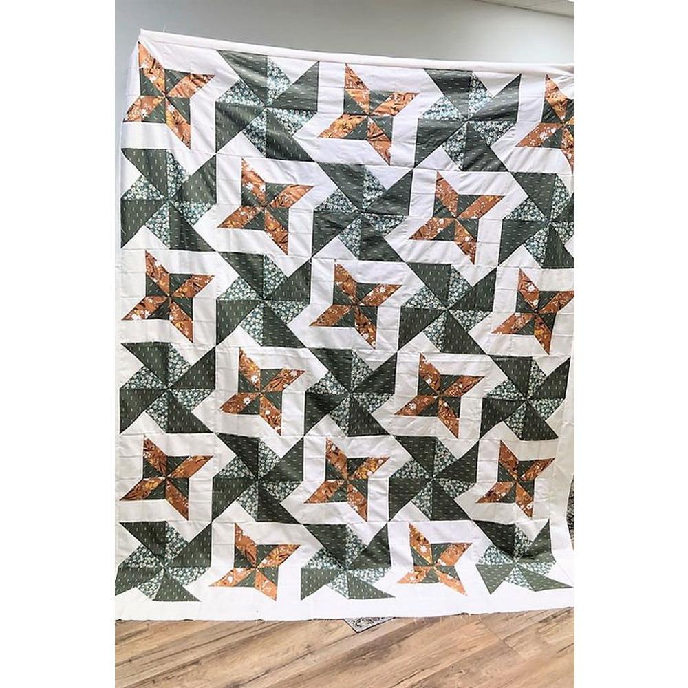 Seams Sew Me Quilt Pattern - Lovely Pinwheels - Sewingmachinesplus.com