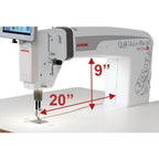 Janome Quilt Maker Pro 20 Versa Longarm Sit Down Quilting Machine - Sewingmachinesplus.com
