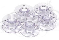 10 pk Singer Transparent Bobbins 85128 Class 15J