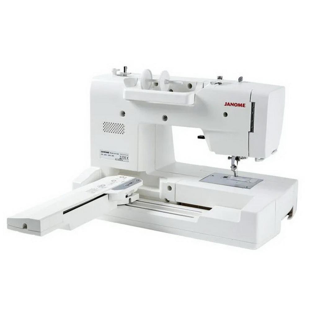 Janome Memory Craft 100E Embroidery Machine - Sewingmachinesplus.com