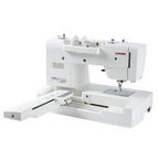 Janome Memory Craft 100E Embroidery Machine - Sewingmachinesplus.com