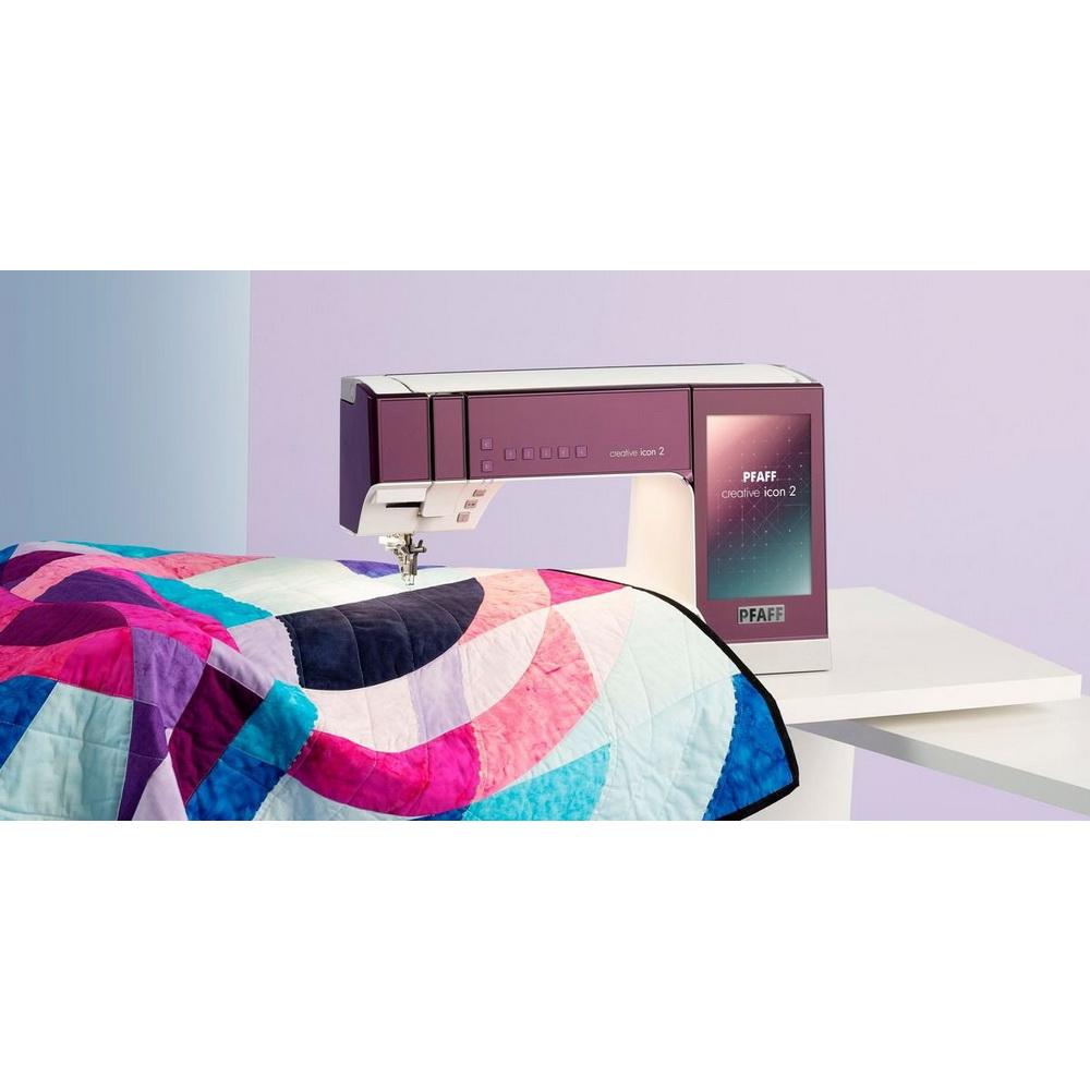 Pfaff Creative Icon 2 Sewing and Embroidery Machine - Purple Aurora - Sewingmachinesplus.com